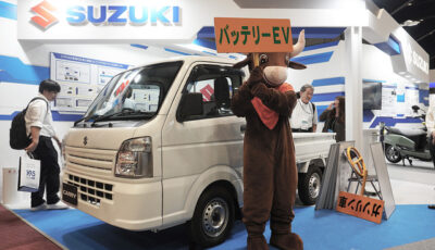スズキ キャリイをベースとした軽トラックEV（人とくるまのテクノロジー展2025）