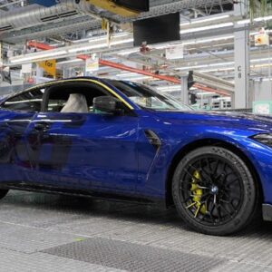 BMW M4 CS Edition VR46の生産を独ディンゴルフィング工場で開始