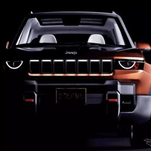 ジープ レネゲード 次期型の予想CG
