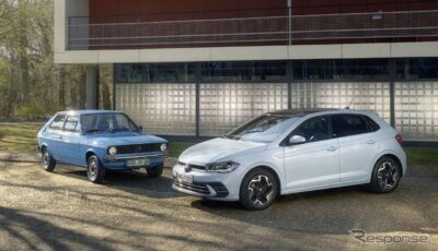 初代VWポロ（左）と「ポロ エディション50」