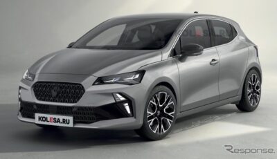 ルノー ルーテシア 次期型の予想CG
