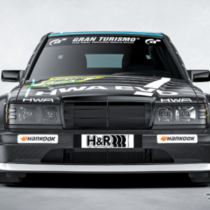 1990年代のメルセデスベンツ『190E 2.5-16エボリューション2』の復刻モデル「HWA EVO」