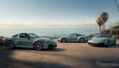 ポルシェ911の4WDモデル「タルガ4S」「カレラ4S」「カレラ4Sカブリオレ」