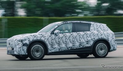メルセデスベンツ『GLC』次期型のEVプロトタイプ