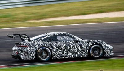ポルシェ『911カップ』新型のプロトタイプ