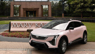 Mary Kay（メアリーケイ）の象徴的なピンクキャデラックをEVに刷新。ピンクのキャデラック『オプティック』