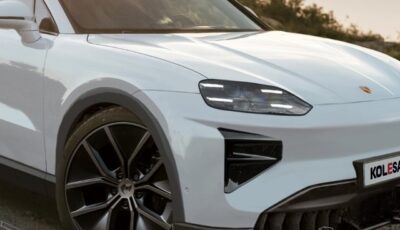 ポルシェ カイエンEV 新型の予想CG
