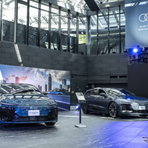 アウディが24日に日本発表した『A6 e-tron』