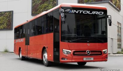 メルセデスベンツの新型電動バス『eIntouro』