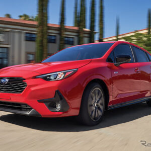 2.5Lエンジンを搭載する『インプレッサ』登場、米2026年モデルに「RS」