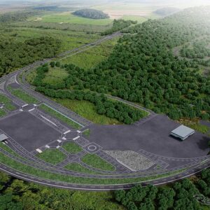IHPG内に新たに設置される自動運転専用テストコース（イメージ）