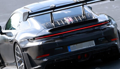 ポルシェ 911 GT3 RS 改良新型のプロトタイプ