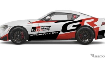トヨタGRスープラのNASAチャンピオンシップ公式ペースカー