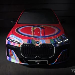 BMW i7のアートカー