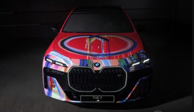 BMW i7のアートカー