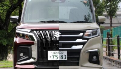 スズキ ソリオバンディット（左）とソリオ（右）