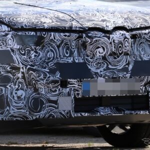 BMW X1 改良新型のプロトタイプ