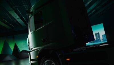 メルセデスベンツ『eActros』の派生モデルのティザー