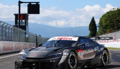 ホンダ『プレリュード』新型がベースのSUPER GT・GT500マシンのプロトタイプ