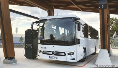 メルセデスベンツ初の電動都市バス『eIntouro』