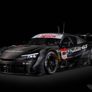 ホンダ『プレリュード』新型がベースのSUPER GT・GT500マシンのプロトタイプ