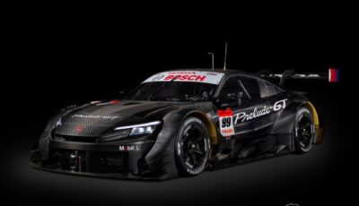 ホンダ『プレリュード』新型がベースのSUPER GT・GT500マシンのプロトタイプ
