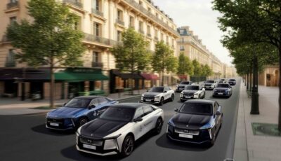 DS『N°8』がパリファッションウィークの公式車両に