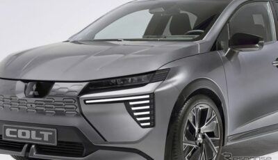 三菱 コルト 次期型の予想CG