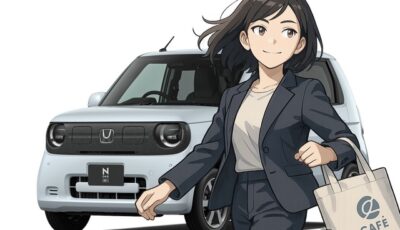 AIが予想したホンダ N-ONE e: のユーザー、山本彩（やまもと・あや）さん、38歳。ホンダのターゲットより若い