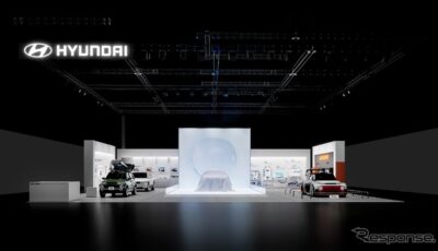 ヒョンデのジャパンモビリティショー2025ブースイメージ