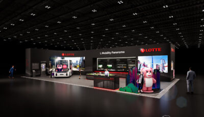 ロッテグループのジャパンモビリティショー2025ブースイメージ