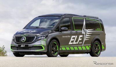 メルセデスベンツ『Vクラス』ベースの実験車両「ELF」