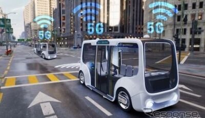 アンリツが自動運転バスルートにおけるセルラー通信品質を測定