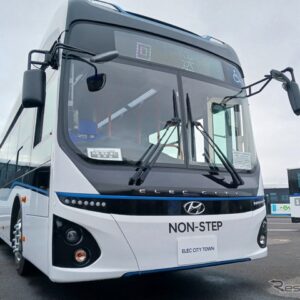 ヒョンデの電気バス「ELEC CITY TOWN」