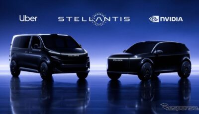 ステランティスとNVIDIA・Uber・Foxconnが協業。レベル4自動運転車を共同開発へ