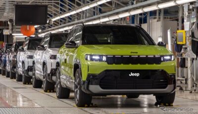 ジープ『コンパス』新型の生産をイタリアのステランティス工場で開始