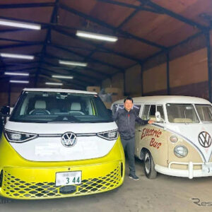VW『ID. Buzz』の日本第1号車を導入したMIYOSHI