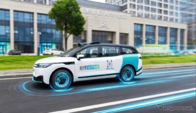 CATLがロボタクシー事業に参入し証運行を開始