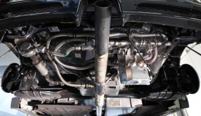 実証実験車両に搭載されているCO2回収装置