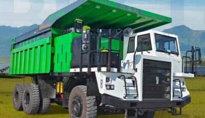 自動運転全電動鉱山用トラック「9M145E」