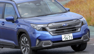 「2025-2026 日本カー・オブ・ザ・イヤー」を受賞したスバル フォレスター