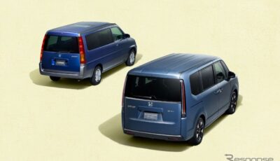 ホンダ『ステップワゴン』30周年記念車、マルチビューカメラなど快適装備を追加…409万8600円から