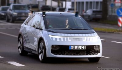 VWのハンドルもペダルもない自動運転研究車両「Gen.Urban」