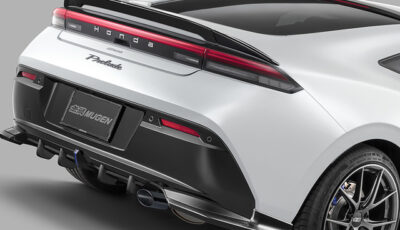 「Gliding Sports Coupe」をコンセプトとして開発した無限パーツ装着車「MUGEN PRELUDE」