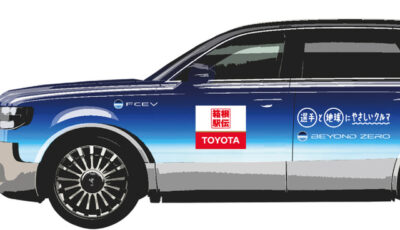 箱根駅伝の大会本部車として使用される「センチュリーFCV」