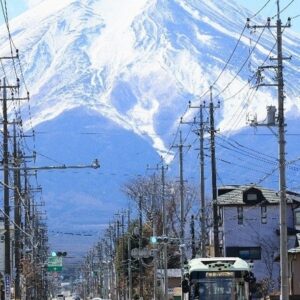 富士みち循環ルートで自動運転EVバスの実証運行