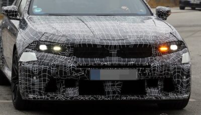 BMW M5 改良新型のプロトタイプ