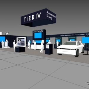 ティアフォーのCES2026ブースイメージ