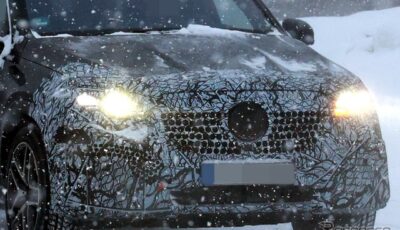 メルセデスAMG GLE53 改良新型のプロトタイプ