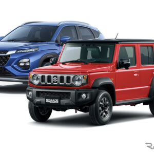 インドで生産し輸入するスズキ『フロンクス』と『ジムニーノマド』